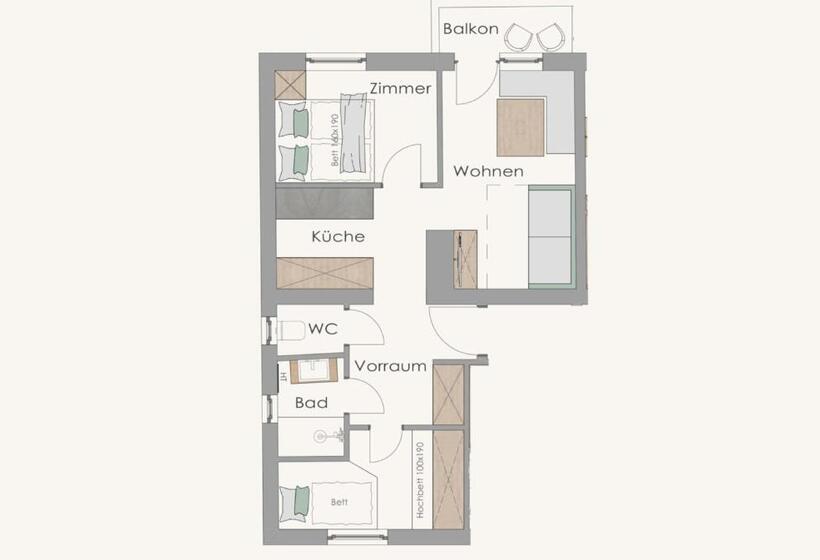 آپارتمان 1 خوابه, People S