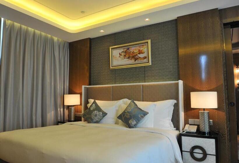 디럭스 룸 가든 전망, Ramada Plaza Liuzhou Liudong