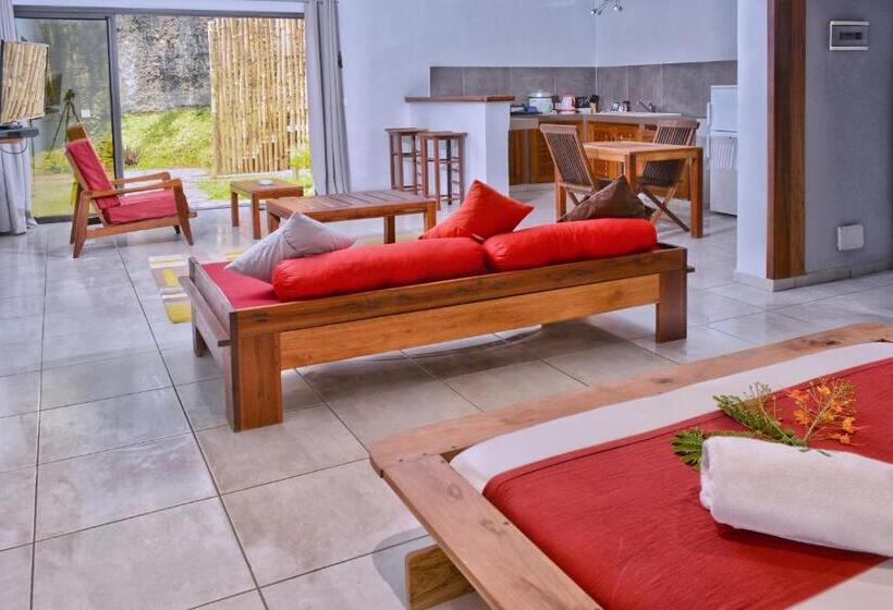 استودیو استاندارد با چشمانداز باغ, Hôtel Résidence Sarimanok