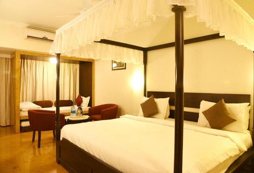 חדר דלוקס נוף לגינה, Blue Country Resort