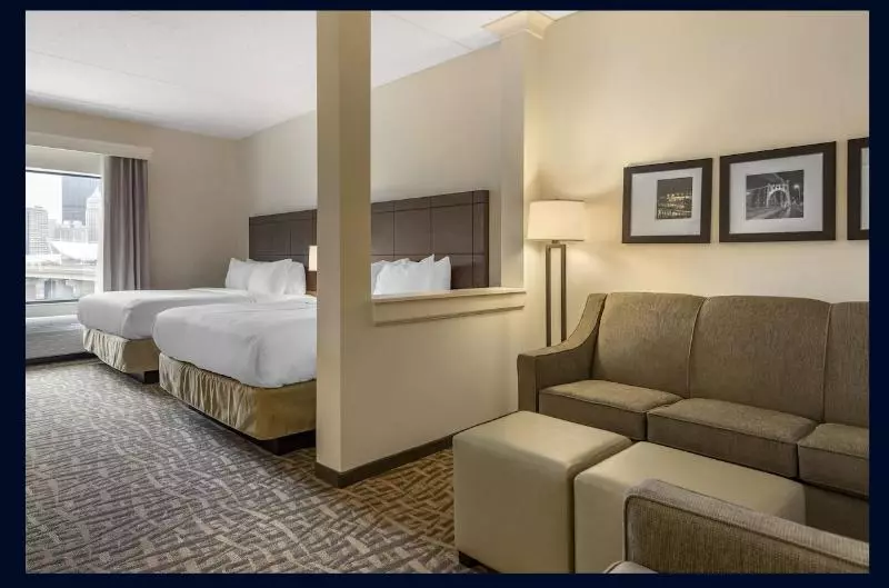 身障者適用キングサイズベッドルーム, Holiday Inn Express Salem, An Ihg