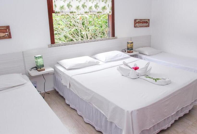 חדר סטנדרט לארבעה, Pousada Aldeia Dos Ventos