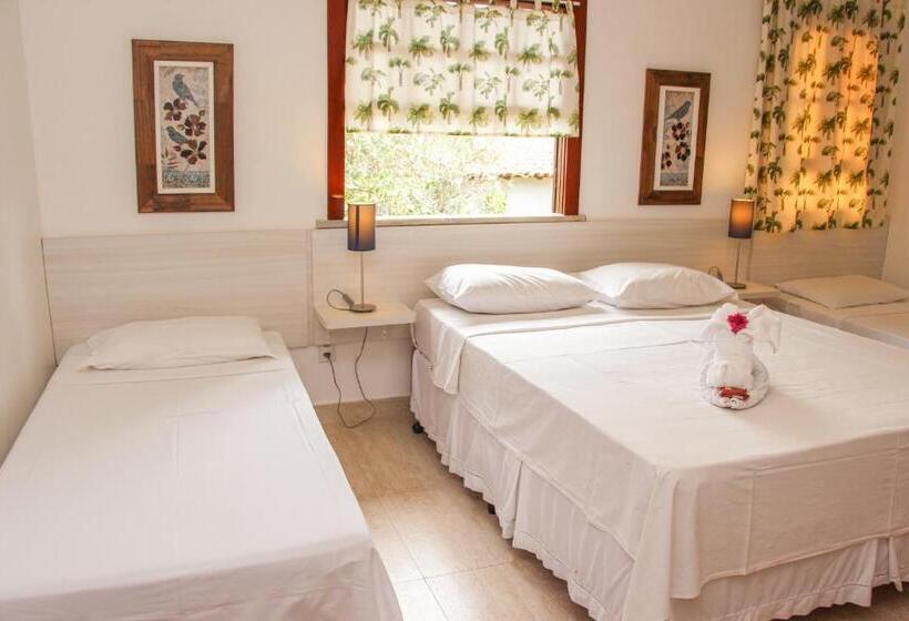 חדר סטנדרט לארבעה, Pousada Aldeia Dos Ventos