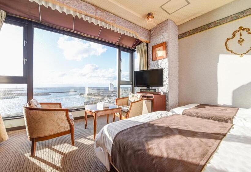 חדר דלוקס נוף לים, Tanegashima Araki