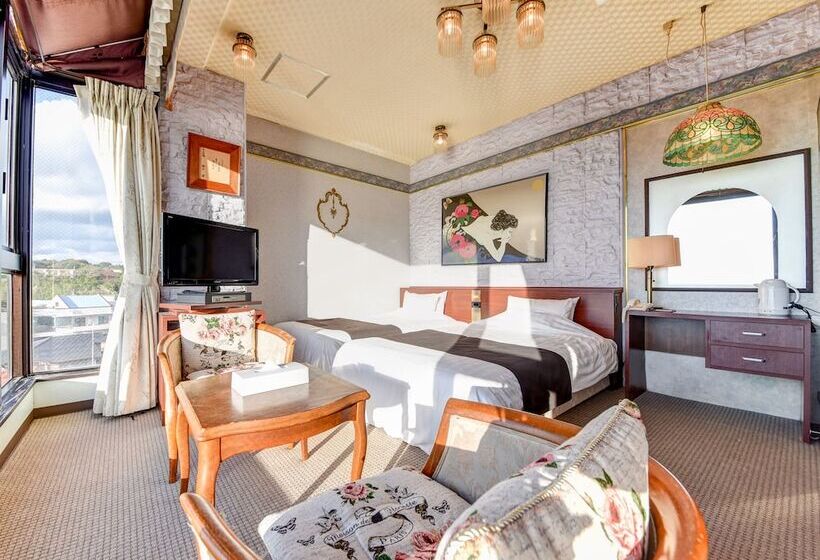 חדר דלוקס נוף לים, Tanegashima Araki