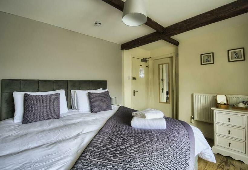 キングサイズベッドのデラックスルーム, The New Rushcart Inn & Country Dining