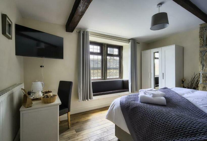 キングサイズベッドのデラックスルーム, The New Rushcart Inn & Country Dining