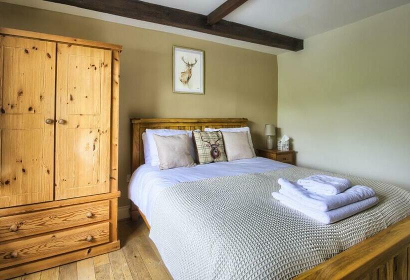 キングサイズベッドのデラックスルーム, The New Rushcart Inn & Country Dining