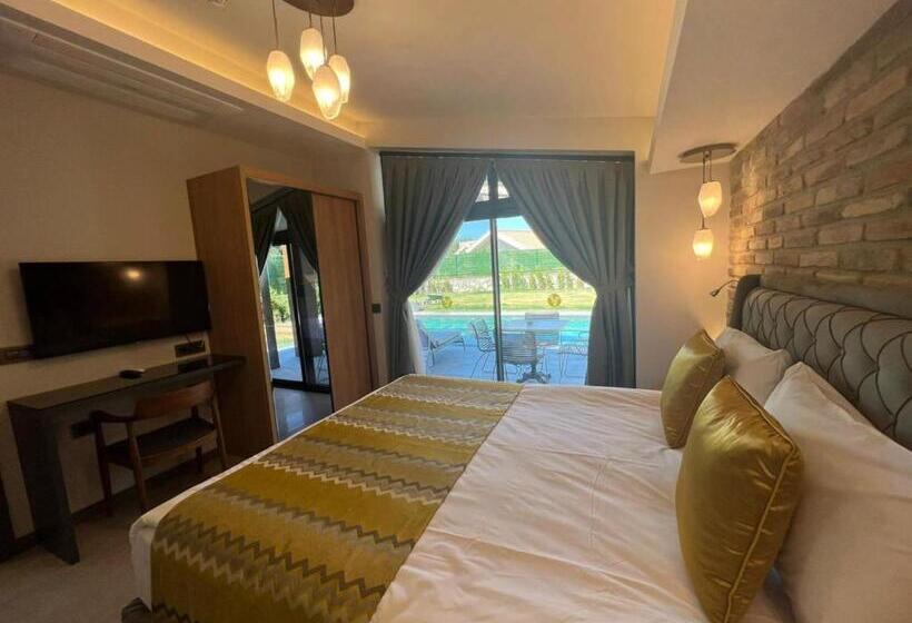 빌라 1 베드룸 - 수영장, Batıhan Vadi