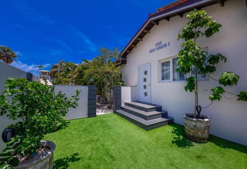 ویلای 1 خوابه با باغ, Boutique Hotel Swiss Paradise Aruba Villas And Suites