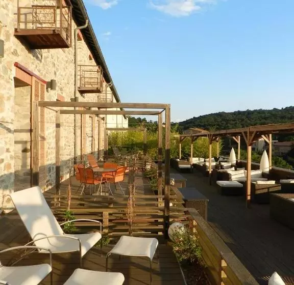 Standard Room with Terrace, Domaine Riberach   Restaurant étoilé   Spa   Piscine Naturelle   Vignoble Bio
