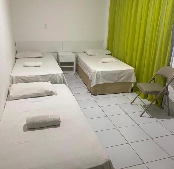 اتاق استاندارد سه نفره, Pousada Mar De Maceio