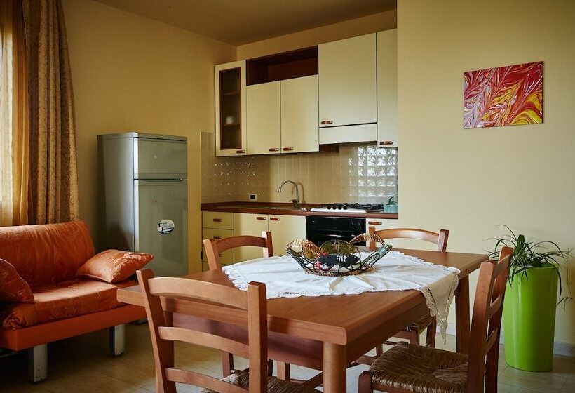 침실 2개 아파트, Residence Le Saline