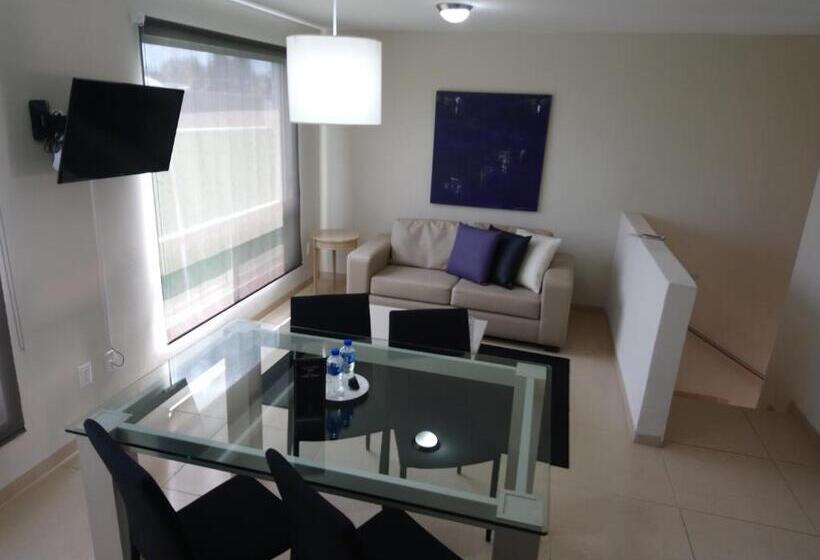 غرفه قياسيه سريرين مزدوجين, Redwood Villas Zona Industrial San Luis Potosi