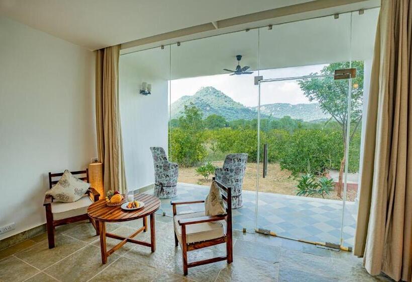 غرفة قياسية مطلّة علي الحديقة, Guldaar   A Luxury Forest Retreat