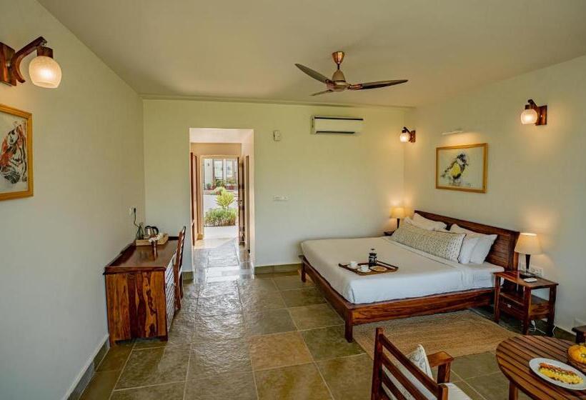 غرفة قياسية مطلّة علي الحديقة, Guldaar   A Luxury Forest Retreat