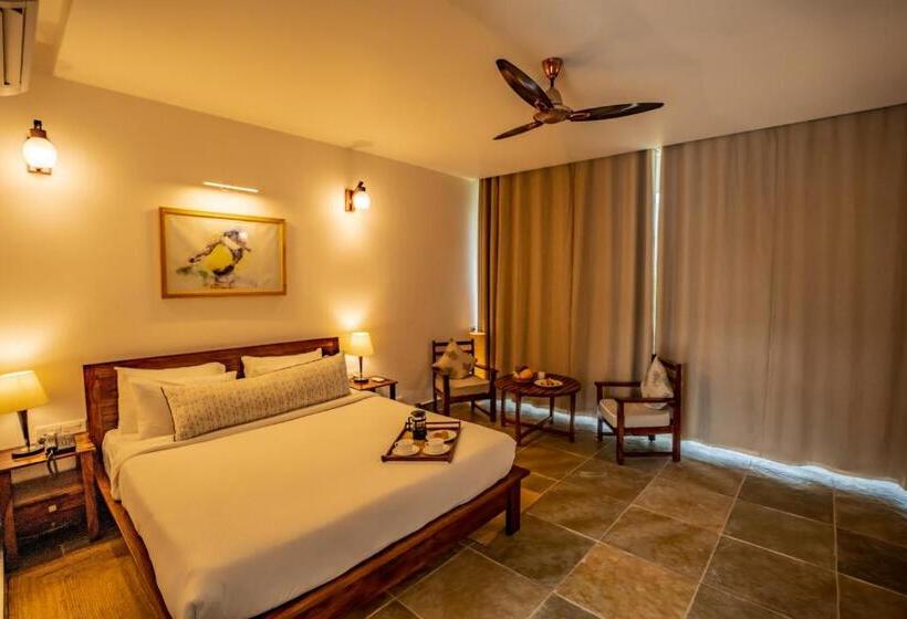 غرفة قياسية مطلّة علي الحديقة, Guldaar   A Luxury Forest Retreat