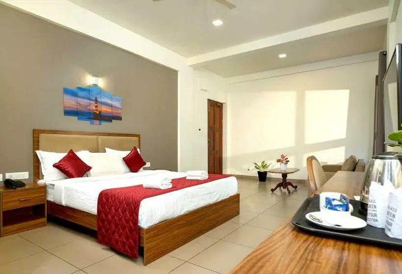 Superior Zimmer Kingsize Bett, Fern Tree Resort