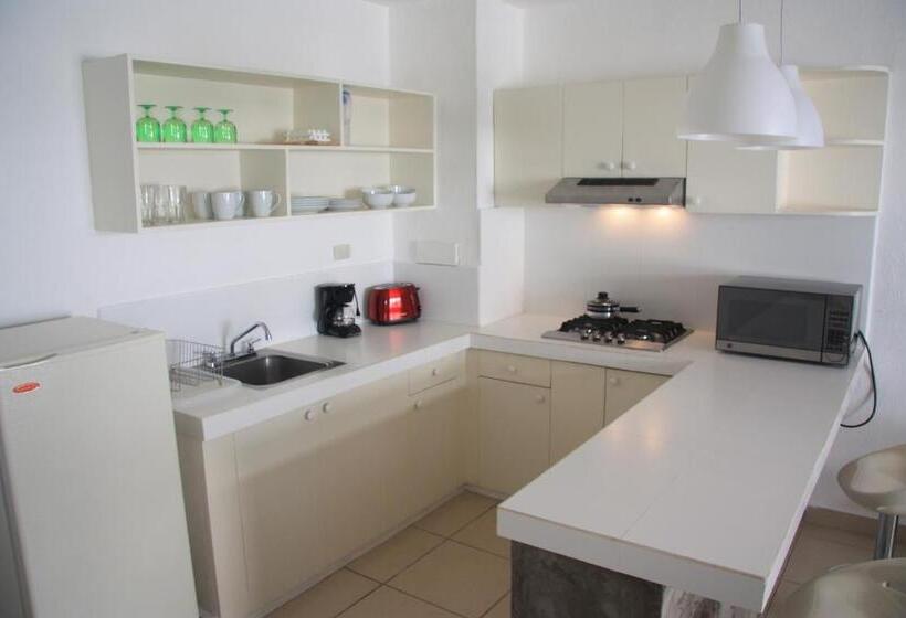 1 Yatak Odalı Lüks Daire, Amapas Apartments Puerto Vallarta