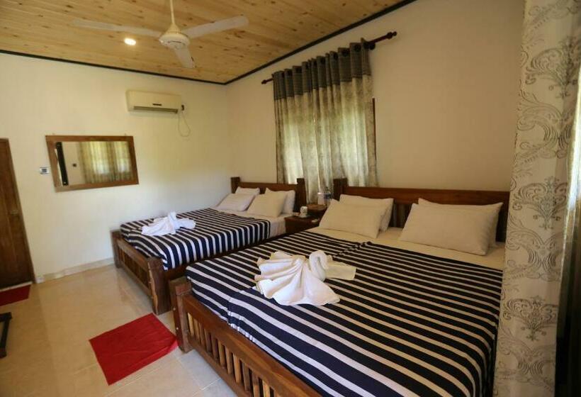 غرفة ديلوكس عائلية, Eco Hotel Black & White   Anuradhapura