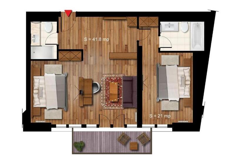 디럭스 스위트, Teleferic Grand