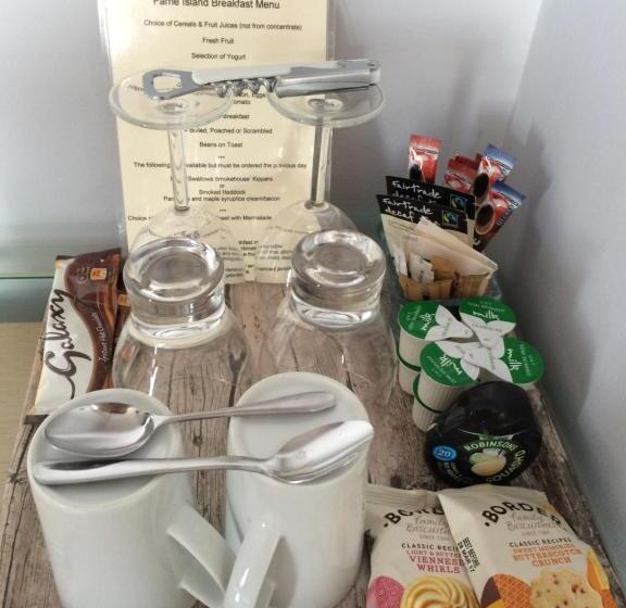 디럭스 룸 킹사이즈 침대, Farne Island Bed And Breakfast