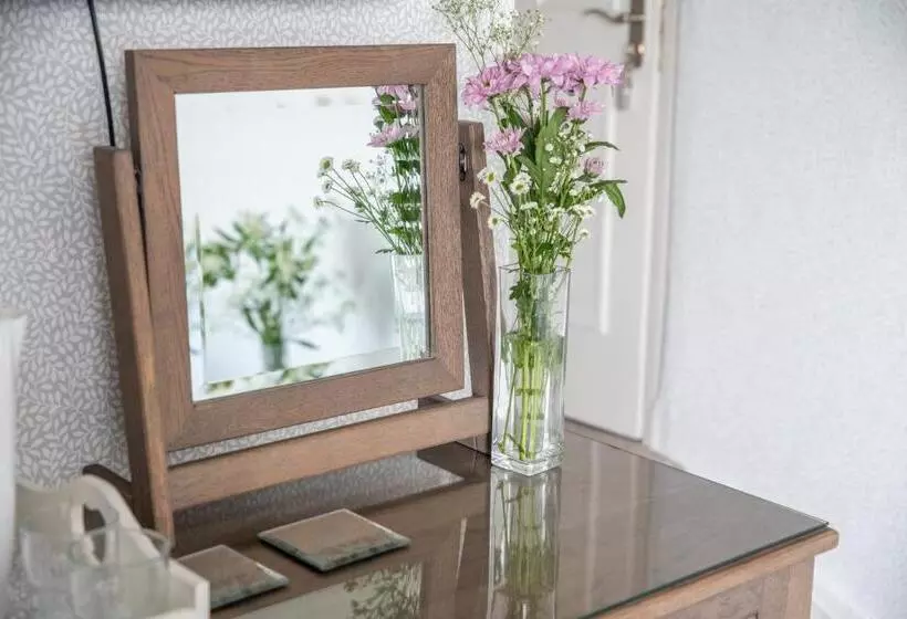 バルコニー付きデラックスルーム, Tregaddra Farm B&b