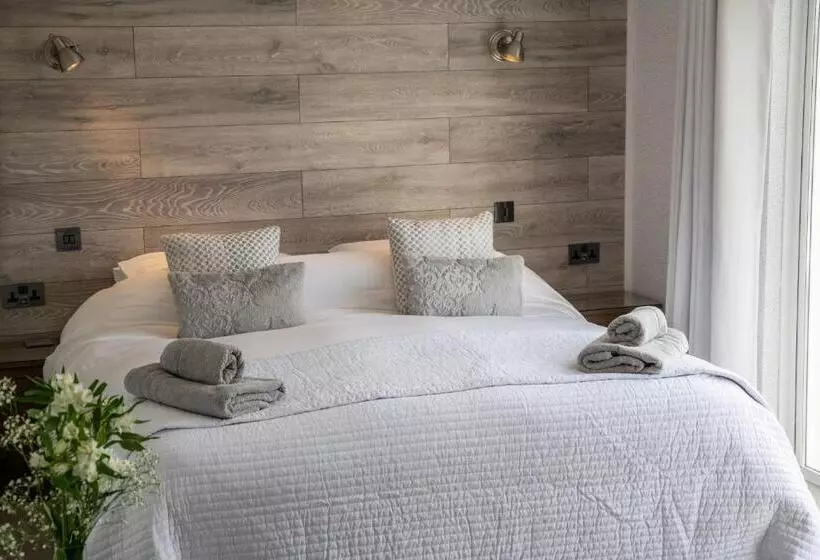 バルコニー付きデラックスルーム, Tregaddra Farm B&b
