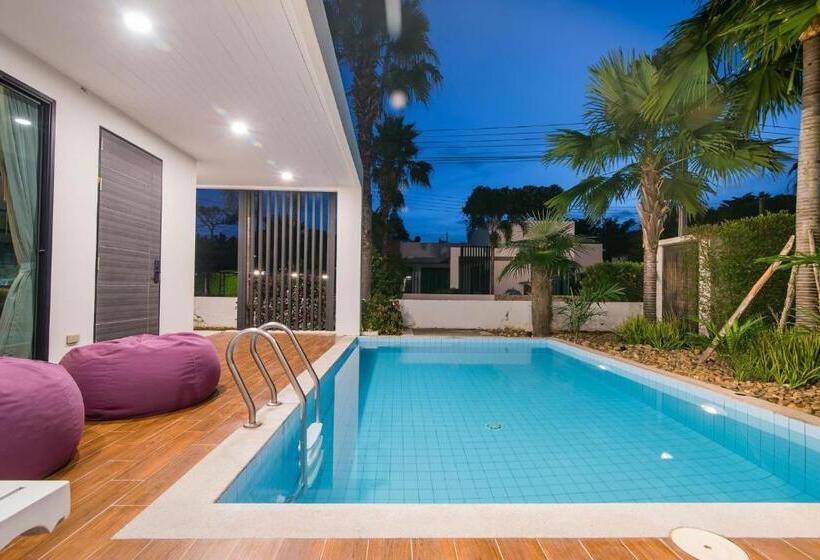 Вилла с 1 спальней и бассейном, The Seacret Garden Huahin