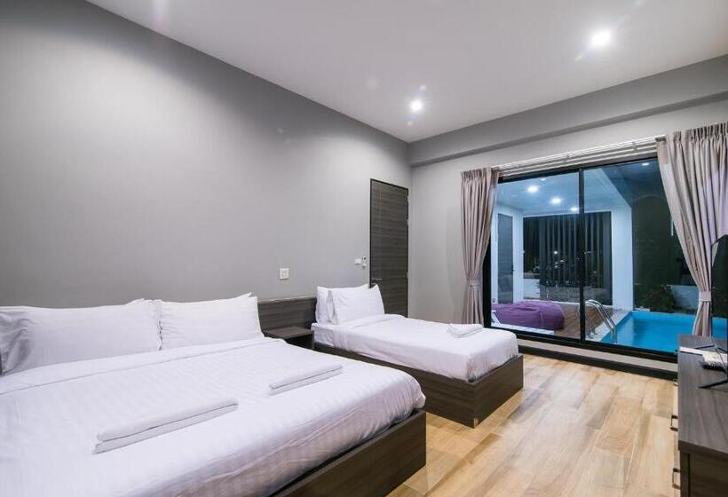 빌라 1 베드룸 - 수영장, The Seacret Garden Huahin