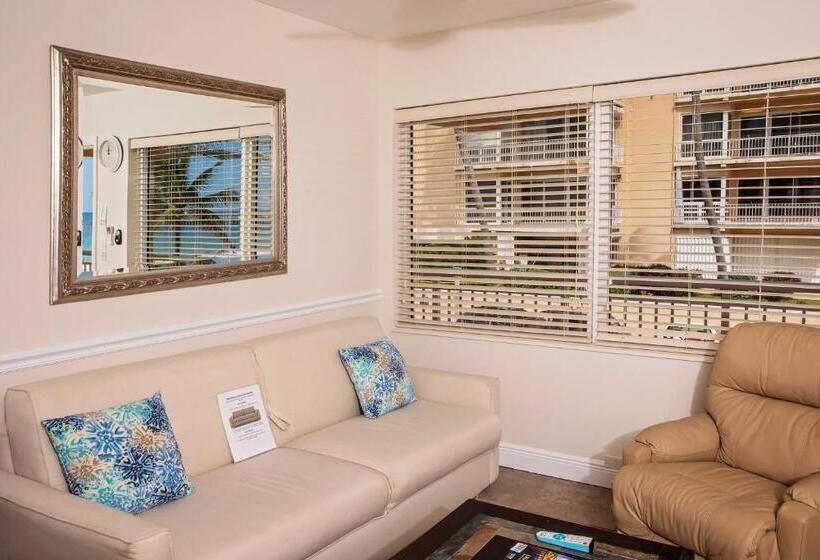 شقة غرفة نوم واحدة ذات إطلالة جانبية على البحر, Windjammer Resort And Beach Club