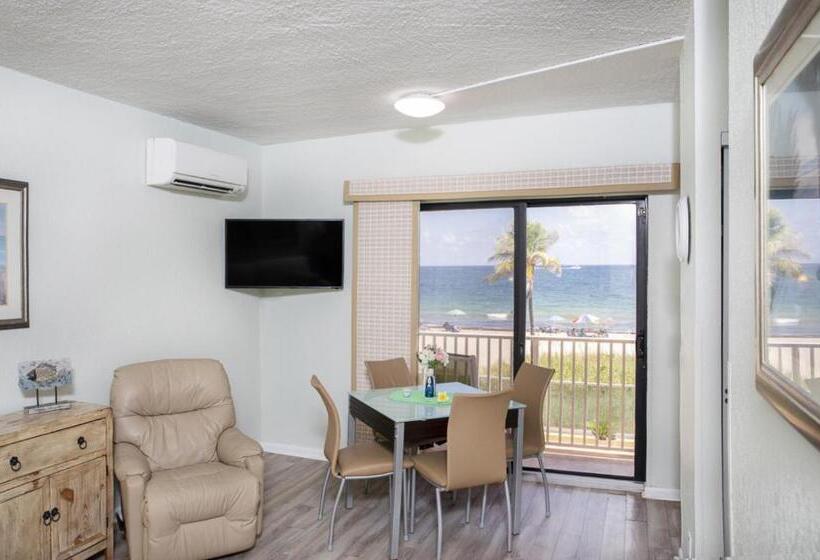 شقة غرفة نوم واحدة مطلة علي البحر مزوَّدة بشُرفة, Windjammer Resort And Beach Club