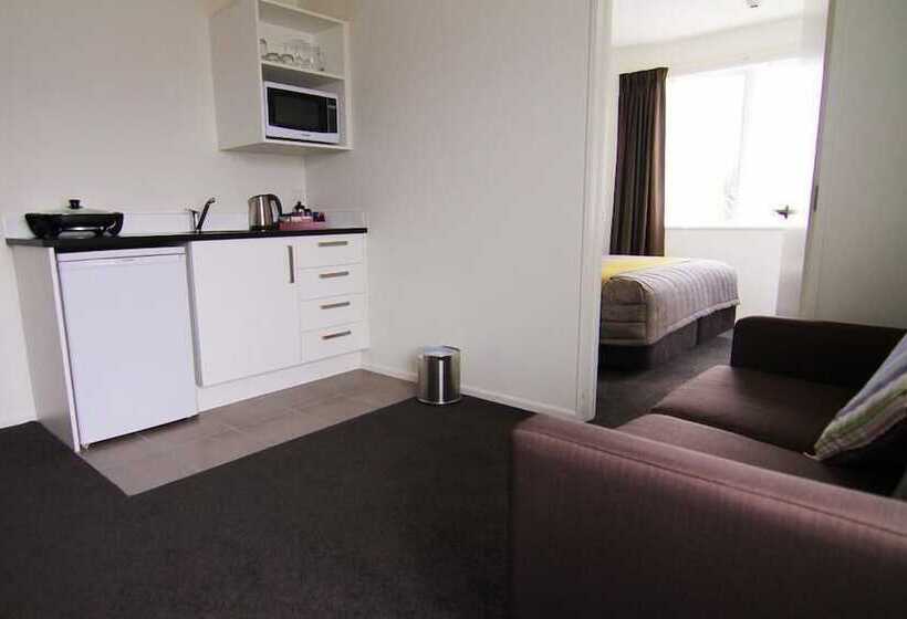 شقة غرفة واحدة, Airport Palms Motel