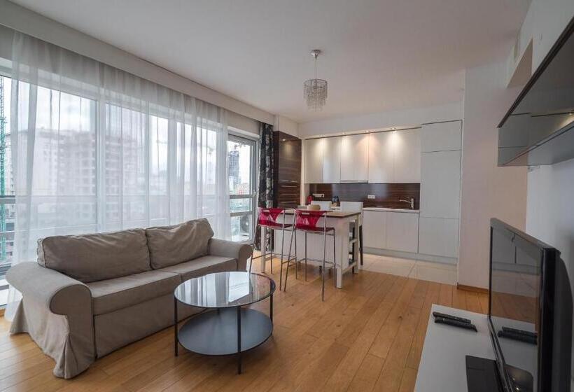 Апартаменты 1 Спальня с Балконом, Chopin Apartments   Platinum Towers