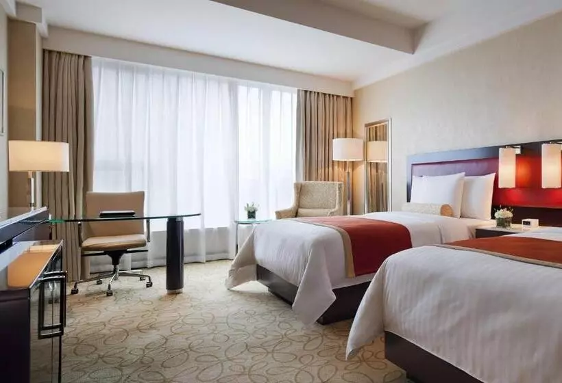 シティビューのデラックスルーム, Courtyard By Marriott Hangzhou Wulin