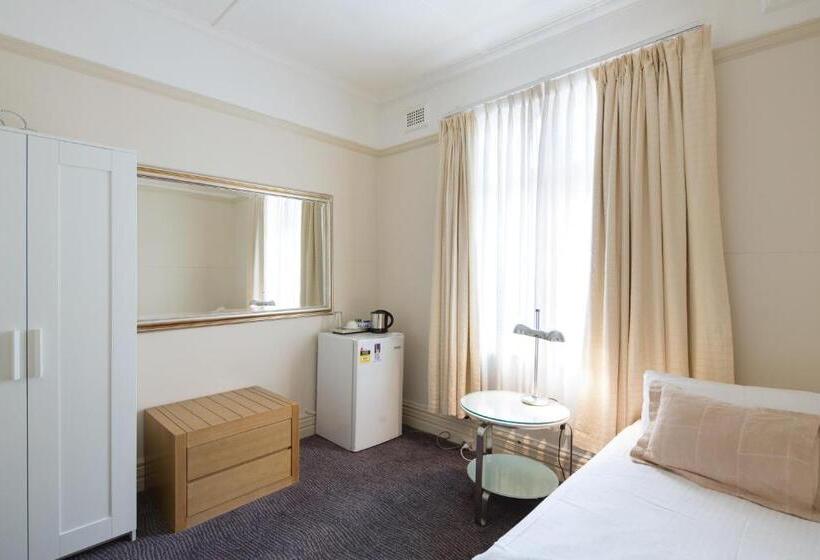 싱글 기본 룸 공용 욕실, Neutral Bay Lodge