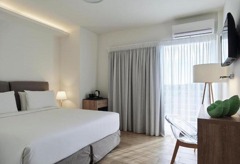 غرفة قياسية إطلالة جانبية علي البحر, Nlh Mati Seafront   Neighborhood Lifestyle Hotels