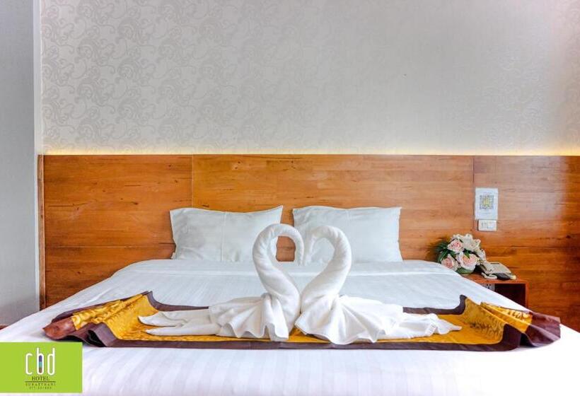 带大床的豪华间, Cbd Hotel Suratthani