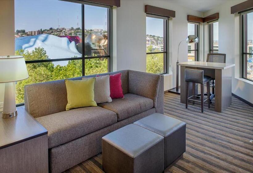 Студио Стандарт Кровать Кинг, Hyatt House Seattle Downtown