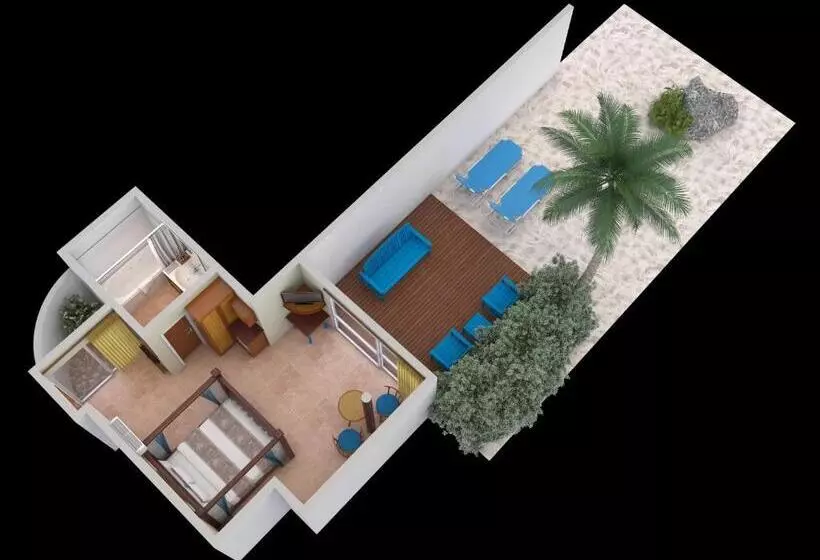 سوییت لوکس, The Rarotongan Beach Resort & Lagoonarium
