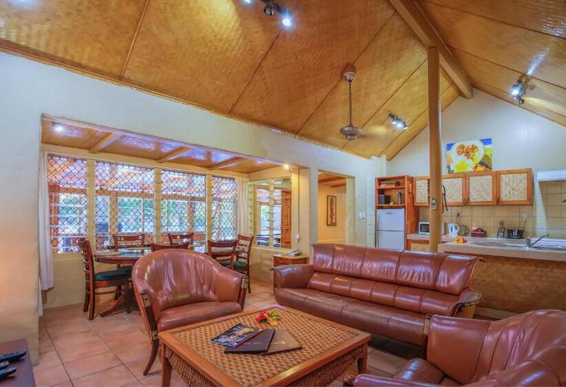 فيلا 3 غرف نوم مزودة بحمام سباحة, The Rarotongan Beach Resort & Lagoonarium