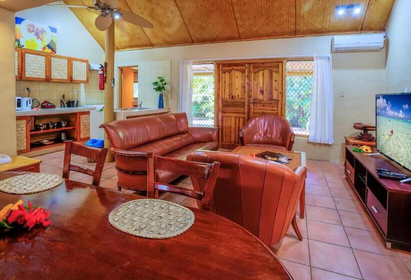 فيلا 3 غرف نوم مزودة بحمام سباحة, The Rarotongan Beach Resort & Lagoonarium