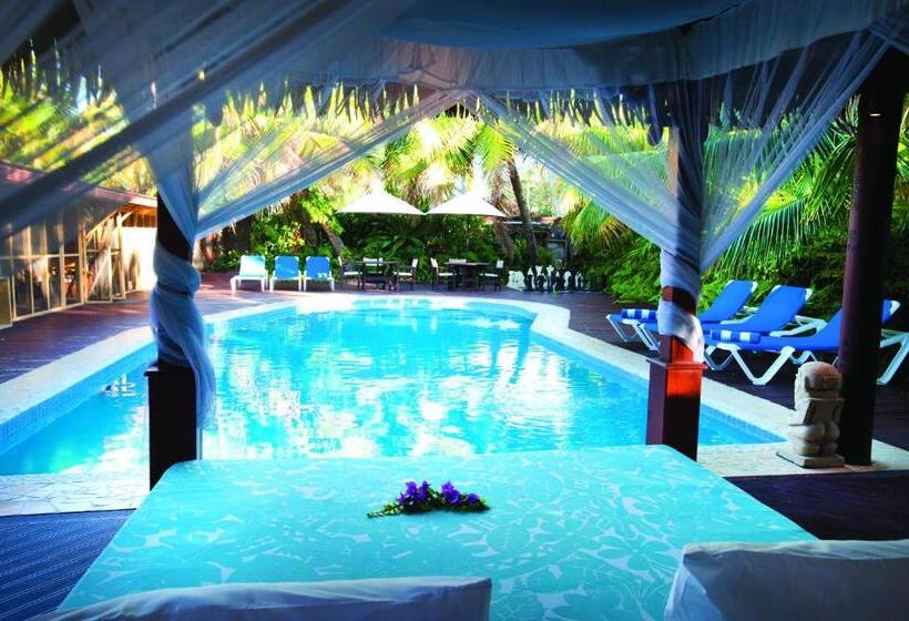 فيلا 3 غرف نوم مزودة بحمام سباحة, The Rarotongan Beach Resort & Lagoonarium