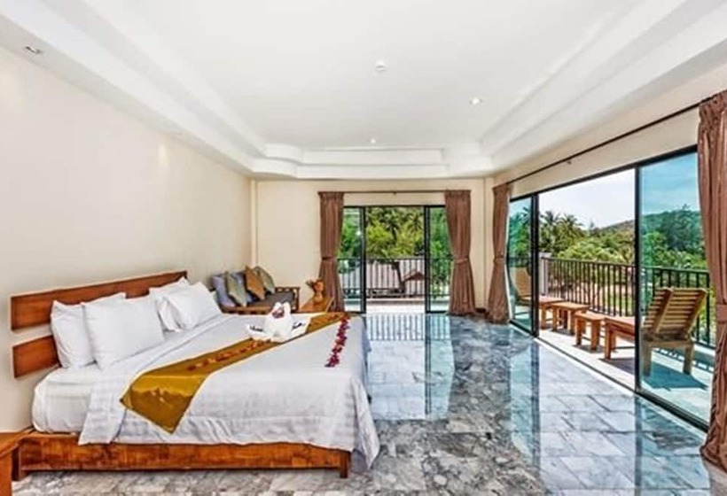 חדר דלוקס נוף בריכה, The Windmill Phuket