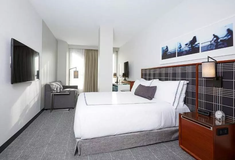 キングサイドベッドのスタンダードワンルーム, The Godfrey Hotel Boston