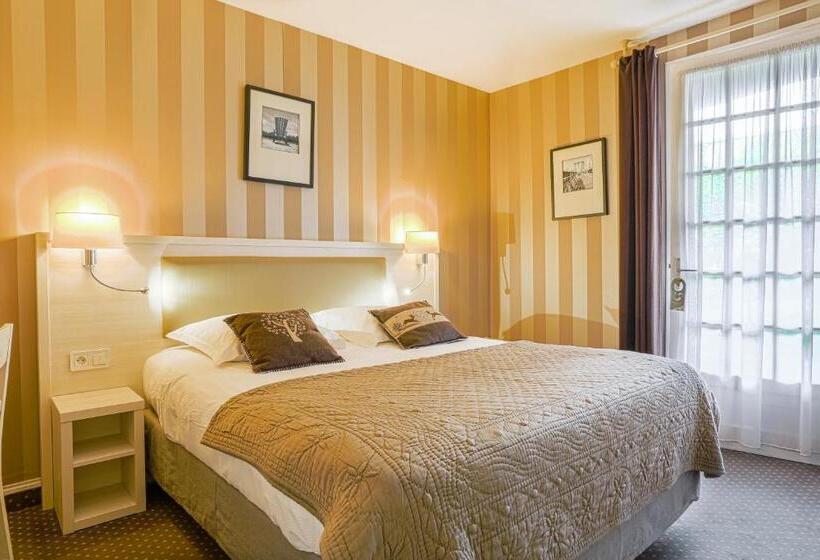 高级大房间, Hôtel Spa Piscine Le Petit Castel Beuzeville Honfleur