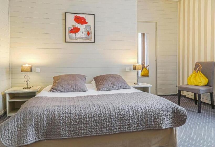 直达温泉标准间, Hôtel Spa Piscine Le Petit Castel Beuzeville Honfleur