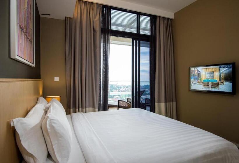 带2个卧室的套房, The Pines Melaka