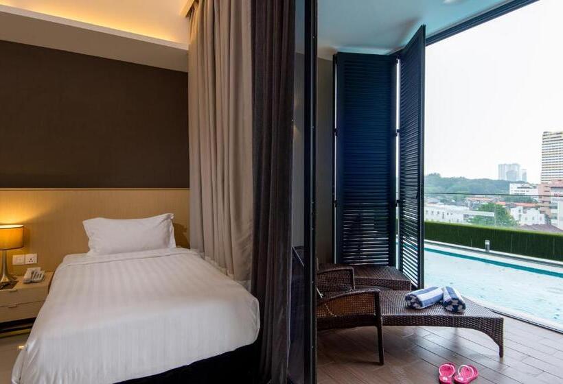 带城市景观的套间, The Pines Melaka