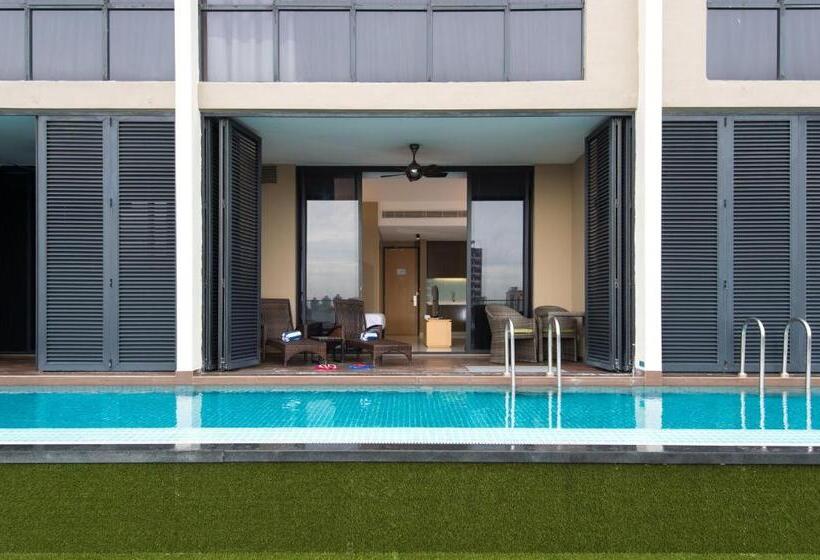 带城市景观的套间, The Pines Melaka